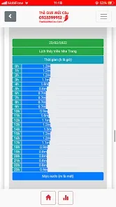 Lịch thủy triều Việt Nam preview 3